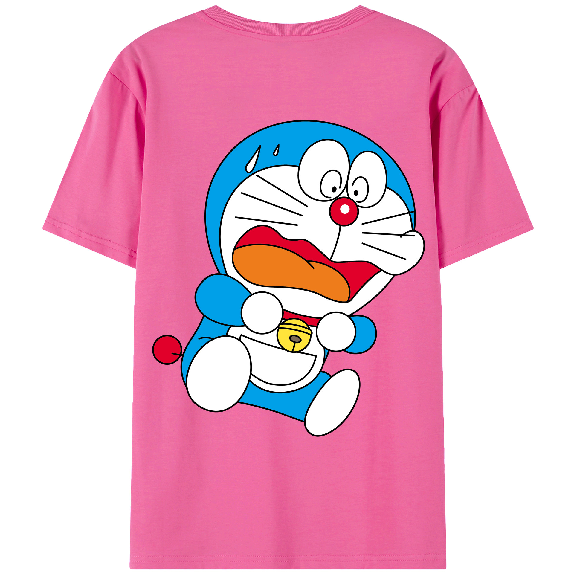 （画像用） ドラえもん Doraemon レディース半袖Tシャツ(バックプリント)